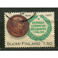 Общество шведской литературы. Финляндия. 1985. Полная серия 1 марка