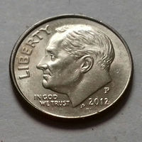 10 центов (дайм) США 2012 Р