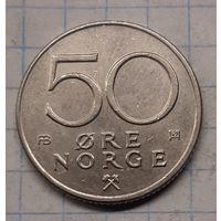 Норвегия 50эре 1976г. km418