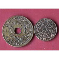 Нидерландская Индия. 2 монеты
