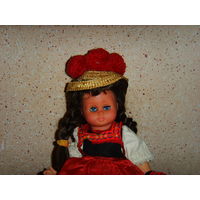 Кукла винтажная в национальном костюме . Германия . Hans Volk