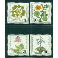 ФРГ Германия 1981 ** Охраняемые болотные растения. Флора