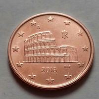 5 евроцентов, Италия 2018 г., UNC