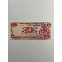 Никарагуа. 10 кордоб. 39961484 UNC