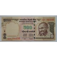 Индия 500 рупий 2016 г.