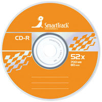 Диск CD-R 700Mb Smart Track 52x. Чистые. Без упаковки. Цена за единицу.Почтой не отправляю.