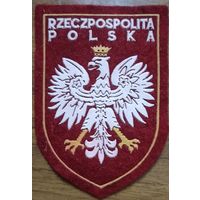 Нашивка с государственным гербом Польши