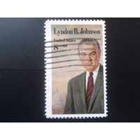 США 1973 Линдон Джонсон, президент 36