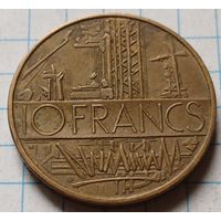 Франция 10 франков, 1984     ( 4-7-3 )