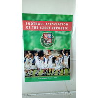 Буклет  Ассоциации футбола Чехии. 2002.