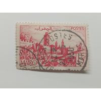 Марокко 1947-1949.  Виды на город