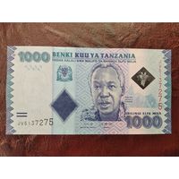 1000 шиллингов Танзания 2015-19 г.г.