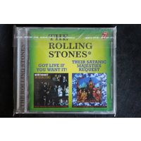 The Rolling Stones – Got Live If You Want It! / Their Satanic Majesties Request (1999, CD)