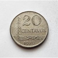 Бразилия 20 сентаво, 1970