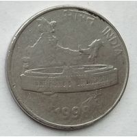 Индия 50 пайс 1998 г.