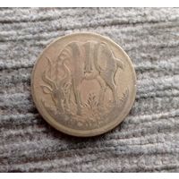 Werty71 Эфиопия 10 сантимов 1977 центов