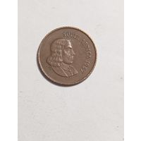 ЮАР 1 цент 1967 года .