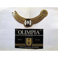 06-738 Этикетка Olimpia Венгрия 1987