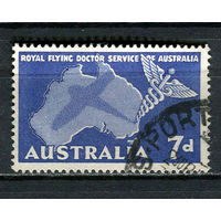 Австралия - 1957 - Авиация - [Mi. 278] - полная серия - 1 марка. Гашеная.  (Лот 14EZ)-T25P1