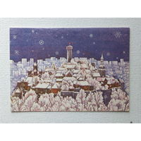 Станишевская новогодняя открытка 1984  10х15 см