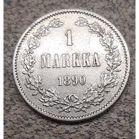 Финляндия 1 марка 1890г. L km3.2