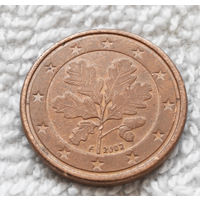 1 евроцент 2002 (F) Германия #03