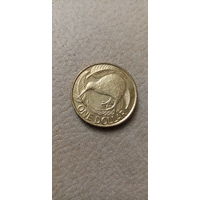 Новая Зеландия 1 доллар 2015