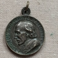 Католический медальон 'Святой Винсент Паллотти'.