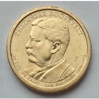 США 1 доллар 2013 г. 26-й Президент США Теодор Рузвельт