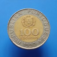 Португалия 100 эскудо 1990