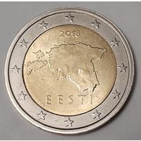 Эстония 2 евро, 2018 (8-4-4)