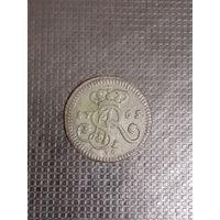 1 грош 1765 год в сохране