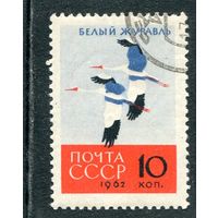 СССР 1962.. Фауна. Белые журавли