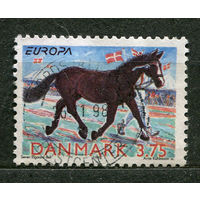 EUROPA CEPT. Выставка лошадей. Дания. 1998