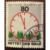 Германия 1985.Охрана окружающей среды.Сохранить леса. Полная серия