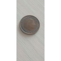 Нидерланды 1 цент 1957г.