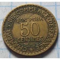 Франция 50 сантимов, 1921        ( 7-7-6 )