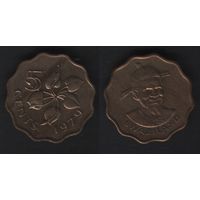 Свазиленд (Эсватини) _km9 5 центов 1979 год (f