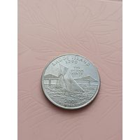 США памятный квотер 25 центов 2001г(5)