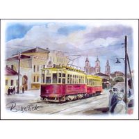 Беларусь Витебск трамвай год 1939