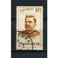 Французские колонии - Мадагаскар - 1946 - Маршал Жозеф Жоффр 25Fr - [Mi.405] - 1 марка. Гашеная.  (Лот 102AW)