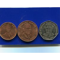 Ямайка 3 монеты ( 10 + 25 + 100 ) центов
