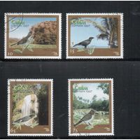 Куба-1997,(Мих.4049-4052) гаш.,  Фауна, Птицы(полная серия)