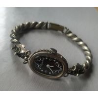 Часы наручные женские "Луч", с браслетом, 17 камней, Сделано в Беларуси