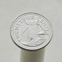 Барбадос 25 центов 2000