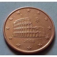 5 евроцентов, Италия 2008 г.
