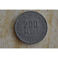 Колумбия 200 песо 1995