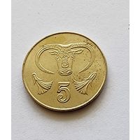 Кипр 5 центов, 2004