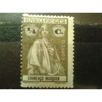 Лоренцо Маркеш, колония Португалии, 1914 Церера - богиня плодородия