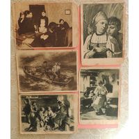 Почтовые карточки "Картины", 1928-1929 г.